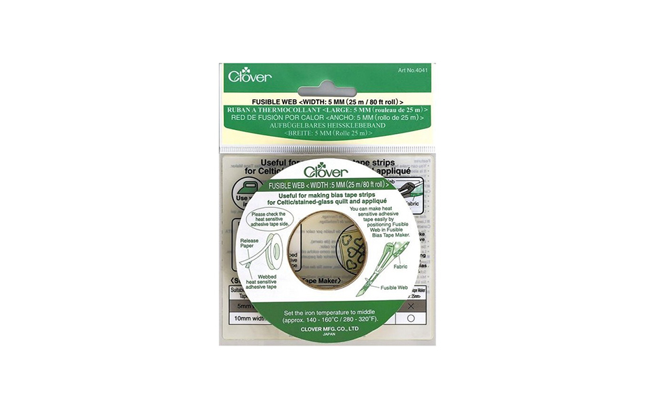 Clover Fusible Web - 10MM by 40 FT